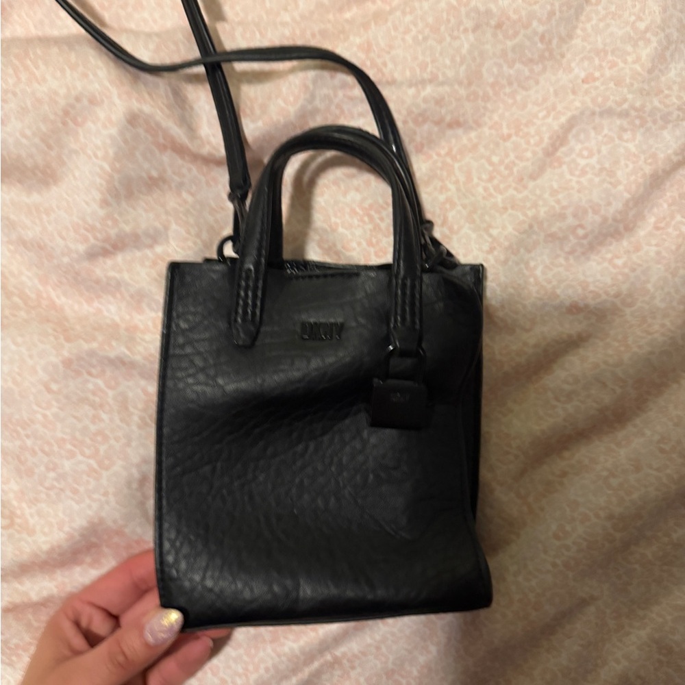 DKNY Maze North South Tote Bag In Black - Picture 3 of 9
